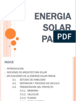 Energia Solar Pasiva