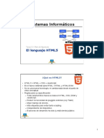 Sistemas - Informaticos WWW html5