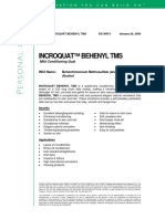 F.T. Incroquat Behenyl Tms-Pa - (MH) PDF