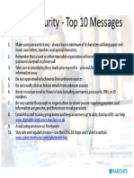 Cyber Security Top 10 Messages March 2016 PDF