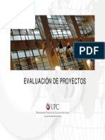 Evaluacion de Proyectos Evaluacion de PR PDF