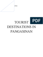 Tourist Destinations in Pangasinan: Lopez, Minna Ericka 10-St. Arnold