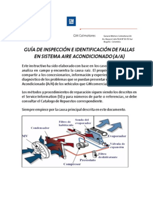 5 Fallas que puede presentar el compresor del aire acondicionado de tu  vehículo AIRE ACONDICIONADO AUTOMOTRIZ •