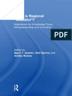 Asheim, B. (2011) When Regional Is Beautiful PDF