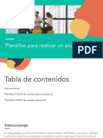 Copia de Plantillas para Realizar Un Análisis FODA PDF