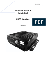 4ch Million Pixels SD Mobile DVR User Manual