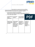 Ficha de Acompañamiento de Reflexion Muñoz Linares Yadira 5to A