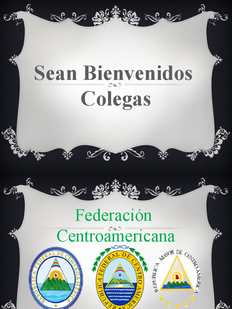 Republica Federal CentroAmericana PDF Federación Centroamérica