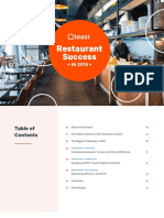 Toast - 2018 Restaurant Success Industry Report PDF
