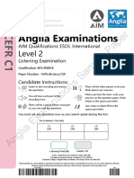 Proficiency LIST Template AA120 - Sample Paper
