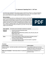 Online Teaching b2 First For Schools and c1 Advanced Speaking Part 3 Ed Tech PDF