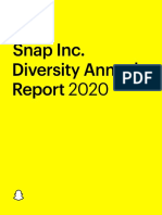 Snap Inc Diversity Annual Report 2020 2 PDF
