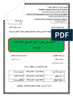 المذكرة النهائية PDF