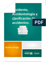 Accidente, Accidentología y Clasificación de Accidentes