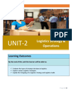 311728904unit 2 Logistics Strategy & Operations