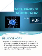Generalidades de Neurociencias