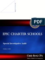 Epic Charter Schools Investigative Audit - Part One