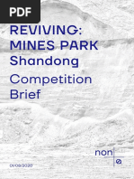 Competition Brief REVIVING Mines Park Shandong