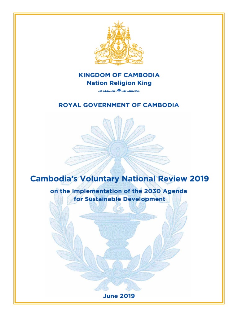 Cambodia Vision 2030 and 2050 Overview | PDF | Cambodia | Sustainability