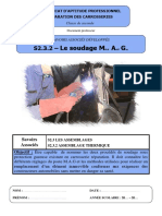 Le Soudage M.A.G Cours Prof PDF