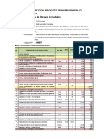 PRESUPUESTO MODIFICADO CUADRO ANALITICO 2016 II