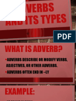 Adverbs and Their Types