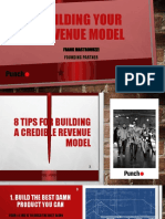Building Your Revenue Model - Founders Institute - FMastronuzzi 2020
