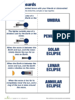 Lunar Terms Flashcards PDF