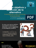 Árbol de Objetivos y Selección de La Alternativa PDF