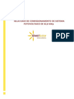 Relatório de Comissionamento Elektsolar PDF