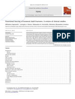 Functional Bracing of Humeral Shaft Fractures. A Review of Clinical Studies