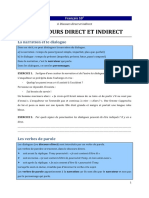 01 Discours Direct Indirect Sequence 10e Ls