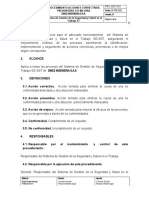 PRC-SST-019 Procedimiento Acción Correctiva, Preventiva y de Mejora