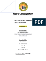 Strategic Management Assignment-03 (ID-2019210004002) PDF
