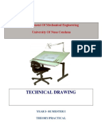 Technical Drawing Course Overview