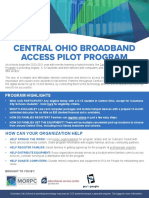 Central Ohio Broadband Access Pilot Program
