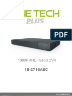 1080P AHD Hybrid DVR 1B-2716AEC