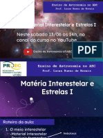 AULA 08 - Material - Interestelar