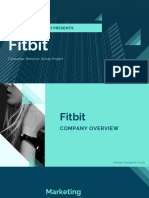 Chicken Sandwich Presents: Fitbit
