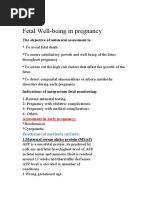 Antenatal Care and Counseling Overview | PDF | Pregnancy | Fetus
