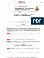 Plano Urbanístico Regional de Pendotiba - Lei Nº 3195 2016