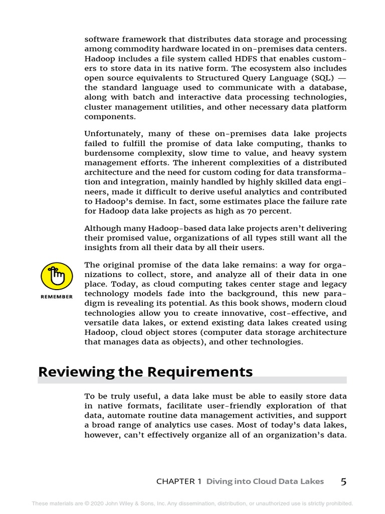 Cloud Data Lakes For Dummies Snowflake Special Edition V1 2 PDF