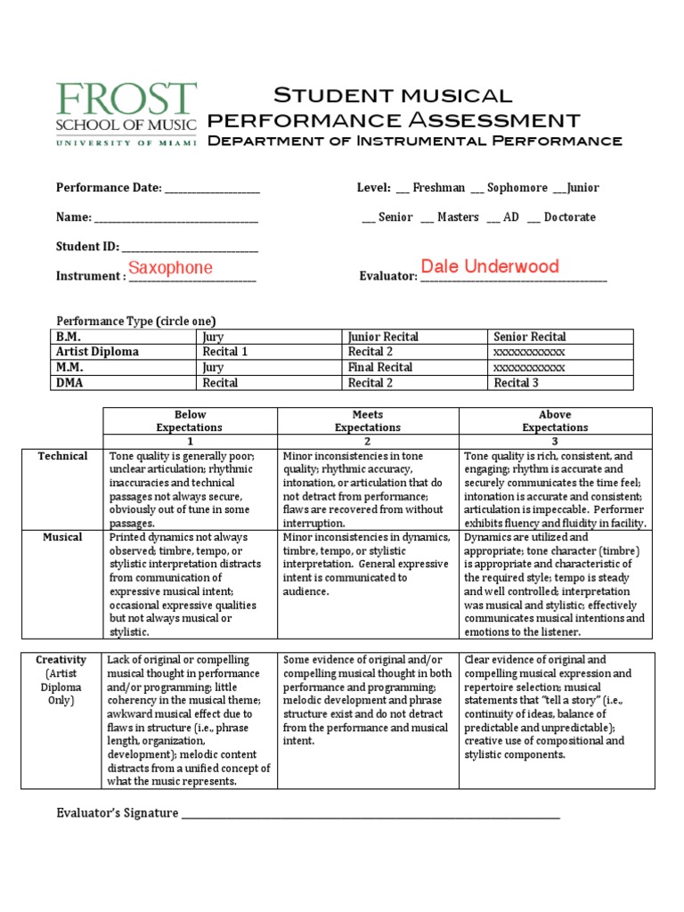 Student Performance Assessment Guide | PDF | Computers | Technology ...