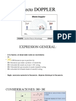 Efecto Doppler: fórmula, ejemplos y cálculos