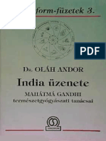 Dr. Oláh Andor - India Üzenete