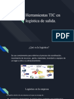 Herramientas TIC en Logística de Salida.