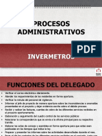 Presentación Procesos Administrivos - Invermetros PDF