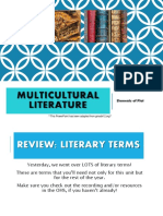 Multicultural Literature: Elements of Plot
