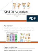 Kind of Adjectives: Vanegas, Canchila, Duarte, Calderón Y Afanador 11A