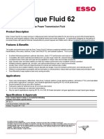 Esso Torque Fluid 62: Product Description